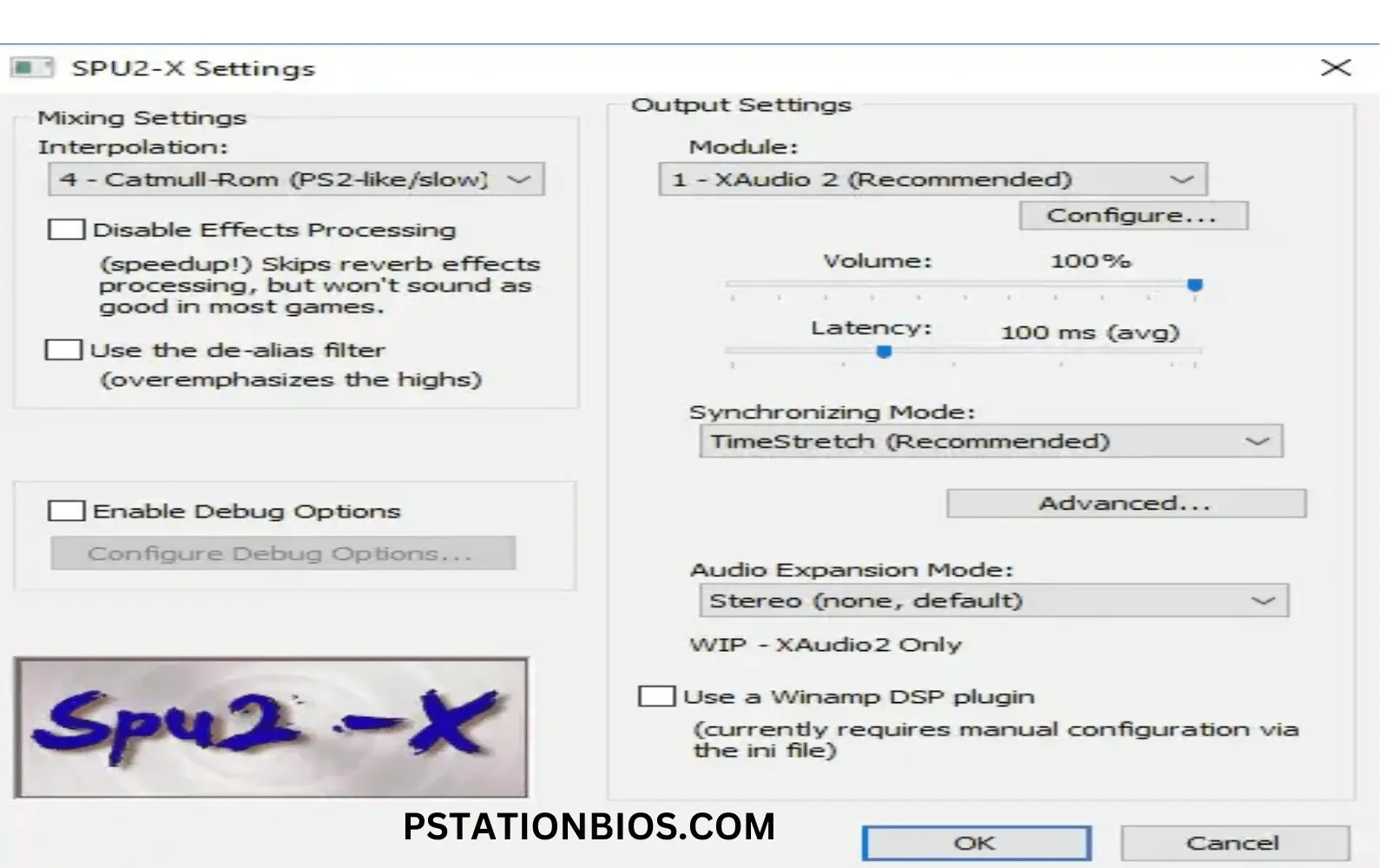 SPU2-X PLUGIN FOR PCSX2