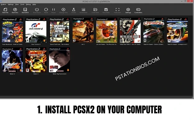 install psx2